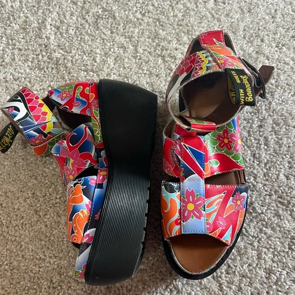 Dr. Martens Women's Multicolor wedges Bessie